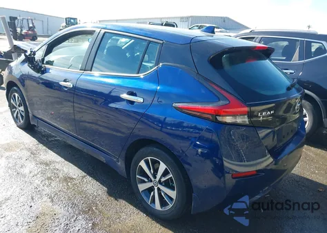 2021 Nissan Leaf S Plus 62 Kwh из США, поврежденный, VIN 1N4BZ1BV8MC554667